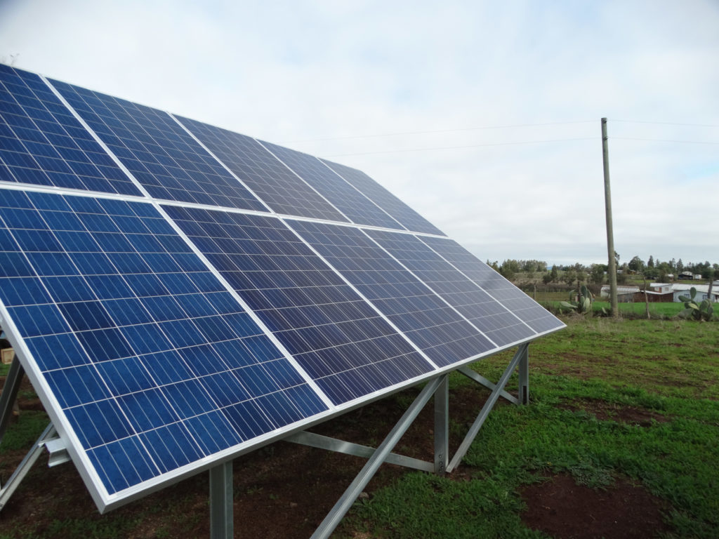 Campo fotovoltaico