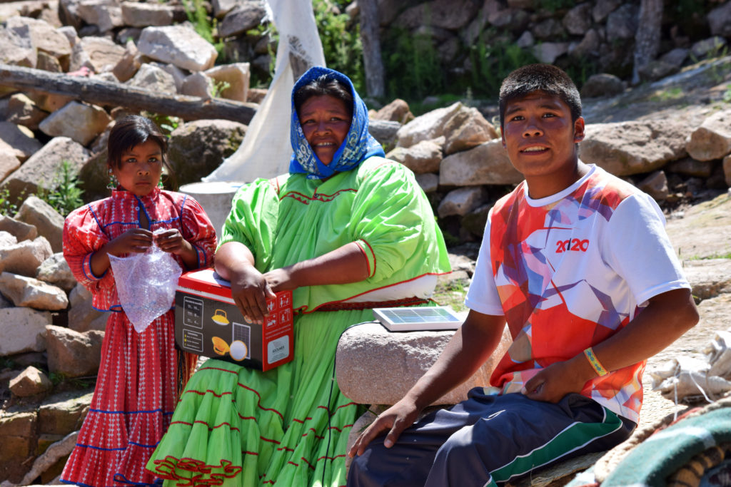 Familia tarahumara, Guachochi,Chihuahua