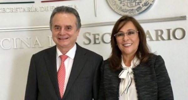 Pedro Joaquín Coldwell y Rocio Nahle, encabeznado la transición energética