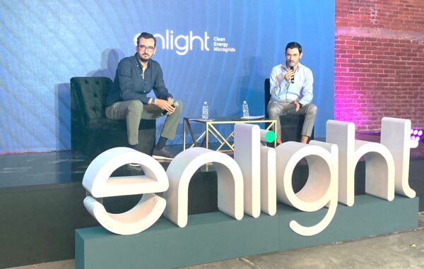 Julian Willenbrock, director y fundador de Enlight y Manuel Ahumada socio director. Imagen de Jorge Zarco